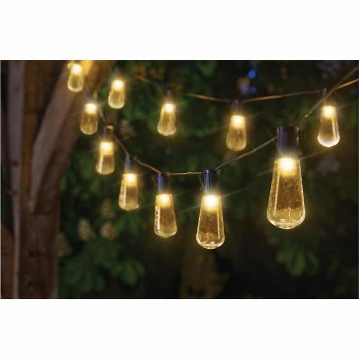Smart Garden Guirlande DécoBulb 10L - 20 ampoules - 10m - Blanc chaud Smart Garden Guirlande DécoBulb 10L - 20 ampoules - 10m - Blanc chaud