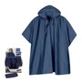 Imperméable Poncho Bleu (Taille unique)