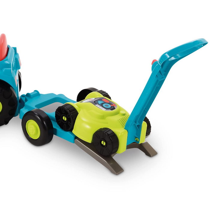 Ecoiffier Porteur Tracteur avec Remorque et Tondeuse Multicolore Ecoiffier Porteur Tracteur avec Remorque et Tondeuse Multicolore