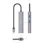 Hub USB Aisens ASUC-4P039-GR Gris