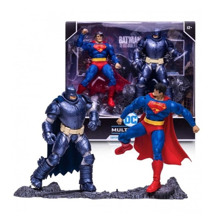 McFarlane Toys Kit d'exposition de figurines Mortal Kombat et DC Multiverse