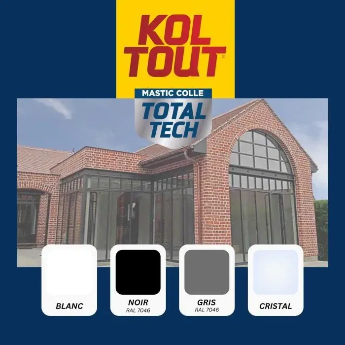 Cyanolit Total Tech Cristal - Mastic-colle transparent universel 290 ml - Pour fixation, étanchéité et réparation multi-matériaux, résistance jusqu'à 300 kg Cyanolit Total Tech Cristal - Mastic-colle transparent universel 290 ml - Pour fixation, étanchéité et réparation multi-matériaux, résistance jusqu'à 300 kg