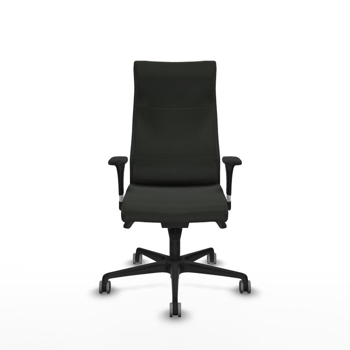 Piqueras Y Crespo Fauteuil Albacete Noir avec Mécanisme Synchrone