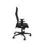 Piqueras Y Crespo Fauteuil Albacete Noir avec Mécanisme Synchrone