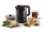 Ariete 2846/00 Bouilloire électrique Breakfast 1,7L avec filtre anticalc, base 360° et arrêt automatique - Graphite