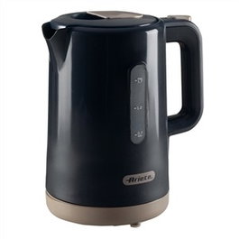 Ariete 2846/00 Bouilloire électrique Breakfast 1,7L avec filtre anticalc, base 360° et arrêt automatique - Graphite
