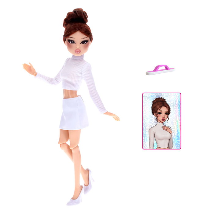 PHATMOJO Poupée Fashion Dress to Impress Lana - Poupée de 29 cm avec 3 accessoires + code de téléchargement - Pour enfants de 6 ans et plus