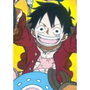 One Piece Couverture Multicolore Carreaux Ecossais 100 x 140 cm