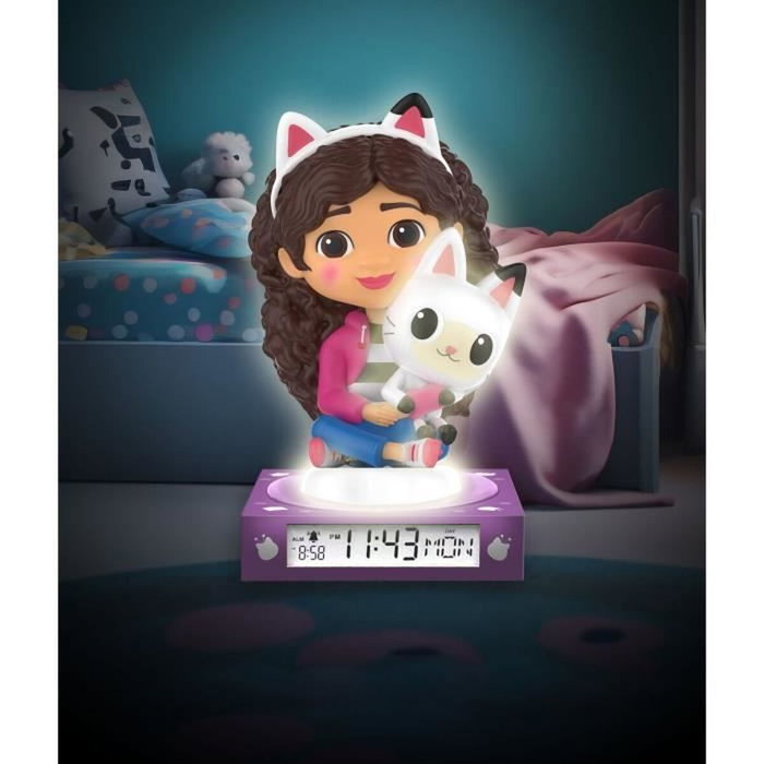 Kids Licensing Réveil figurine 3D Gabby's Dollhouse Kids Licensing Réveil figurine 3D Gabby's Dollhouse