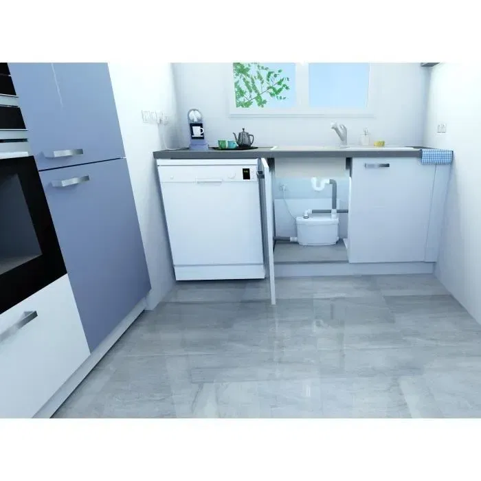 SFA Sanipompe Vite - Pompe de relevage eaux usées et grises, jusqu'à 75°C - Équipement WC, salle de bains, cuisine et buanderie