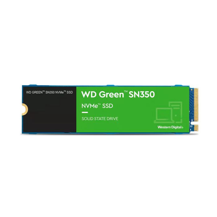 Western Digital WD Green SN350 - Disque SSD NVMe M.2 2280 250 Go, PCIe Gen3 x4, pour mise à niveau PC