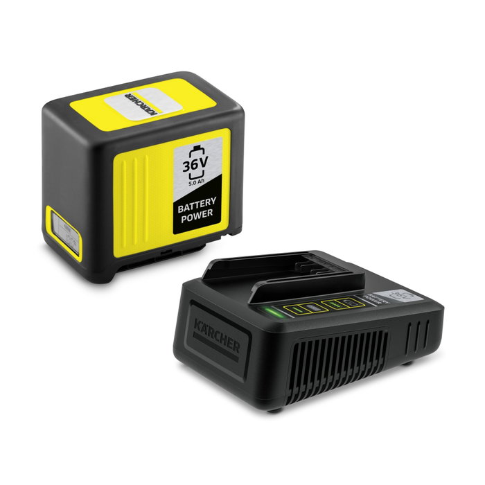 Kärcher Starter Kit Battery Power 36V / 5Ah avec chargeur rapide Kärcher Starter Kit Battery Power 36V / 5Ah avec chargeur rapide