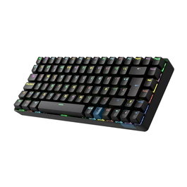 Clavier Gaming Hiditec GM1K GKE010005 Switches Mécaniques Gateron Pro Red Hot-Swap 75% Bluetooth 5.0 Wireless USB ARGB Français