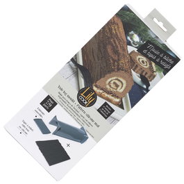 Lily Cook Moule Semi-circulaire et Tapis de Bûche Noël