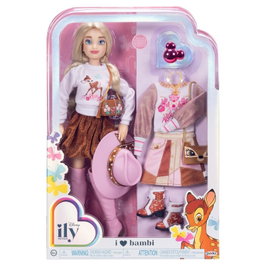 JAKKS PACIFIC Fashion Doll Bambi Disney ily 4Ever, 28cm
