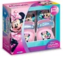 Minnie Patins à Roulettes MN432035 Ajustables Taille 23-27 + Kit Protections avec Coudières et Genouillères - Rose