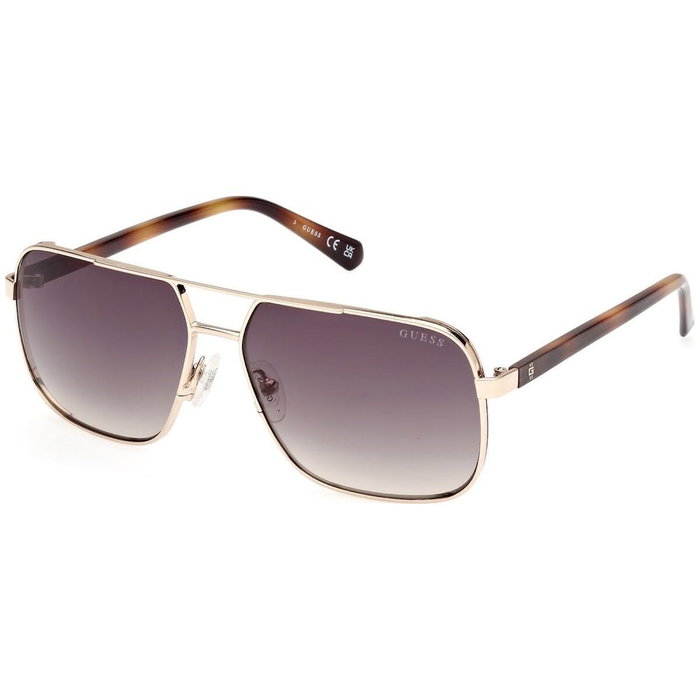 Lunettes de soleil Homme Guess GU00119-5832B Doré ø 58 mm Lunettes de soleil Homme Guess GU00119-5832B Doré ø 58 mm
