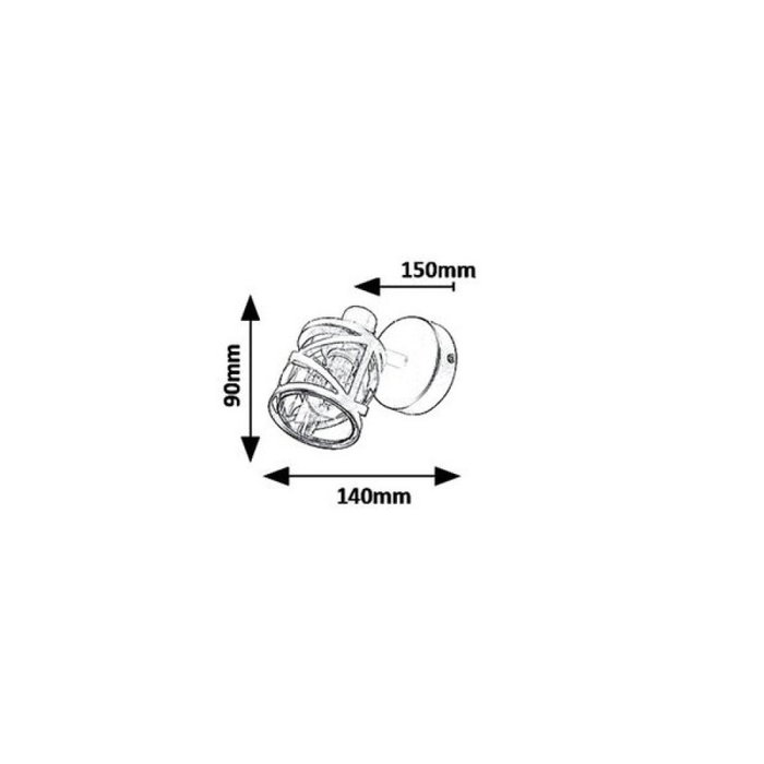 RABALUX Spot Oberon 1xE14 IP20 RABALUX Spot Oberon 1xE14 IP20