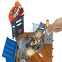 Hot Wheels Monster Trucks Arena Smashers Desafío Giratorio Hnb93 - Jeu de voiture de cascade avec effet tremblement - Jouet pour enfants dès 4 ans