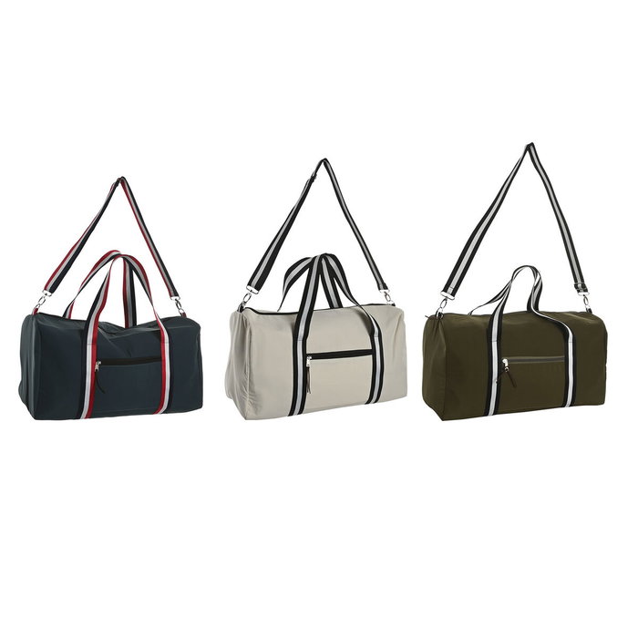 Home ESPRIT Sac-à-main Femme Bleu Vert (Lot de 3)