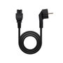 Nanocable 10.22.0302 Câble d'alimentation trèfle C5 1.5 m noir pour chargeur portable