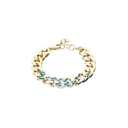 Chiara Ferragni Bracelet Bossy Chain Vert