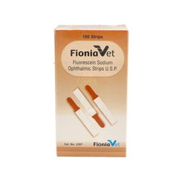 NUZOA VET Tiras Fionavet Reactivas Fluoresceina 100 Unités Vet