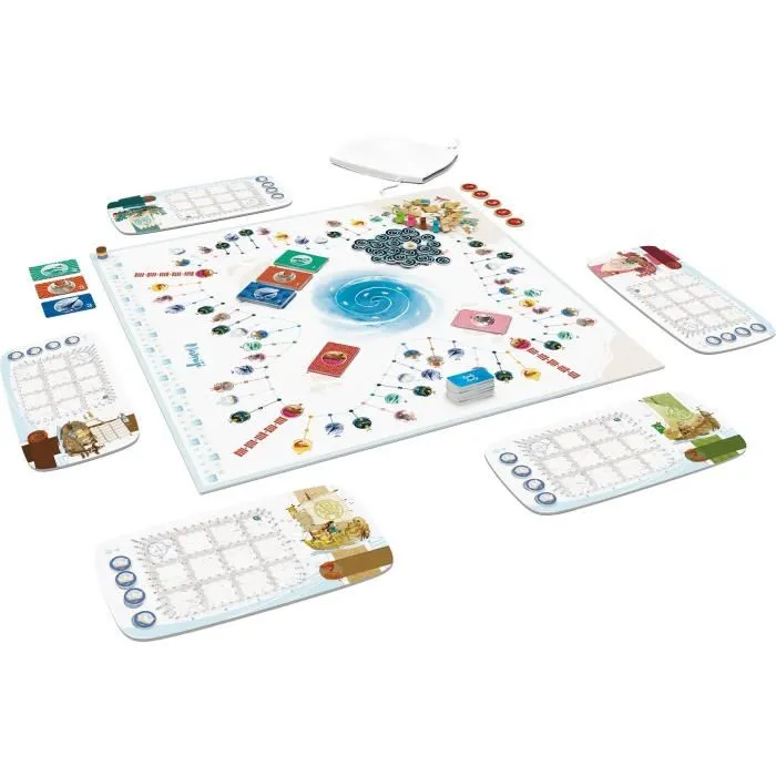 Asmodee Namiji - Jeu de société en français - Successeur spirituel de Tokaido avec univers marin et graphismes oniriques