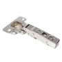 ALK System Charnière PUMA Ø35 avec piston, coude droit, ouverture 110º, Nickel