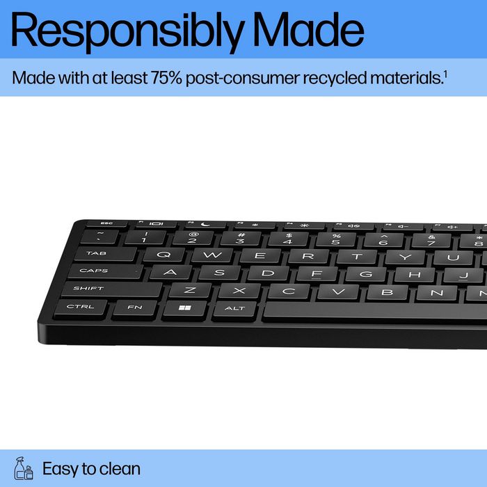 HP 320MK Ensemble Clavier et Souris Filaire - Noir - UK HP 320MK Ensemble Clavier et Souris Filaire - Noir - UK
