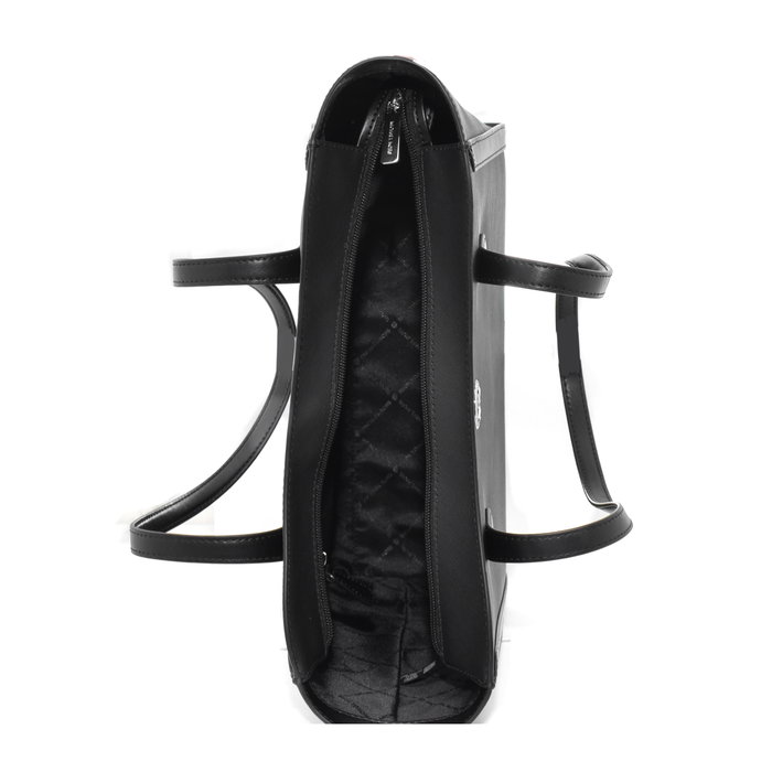 MICHAEL KORS Sac à main en toile noir 35S4S9GT3L-BLACK