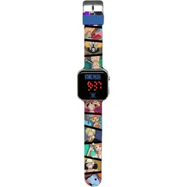 Kids Licensing Montre LED One Piece avec affichage numérique et écran personnalisable pour enfant dès 4 ans