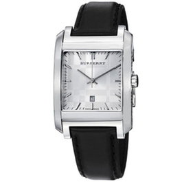 Burberry BU1570 avec bracelet en cuir noir