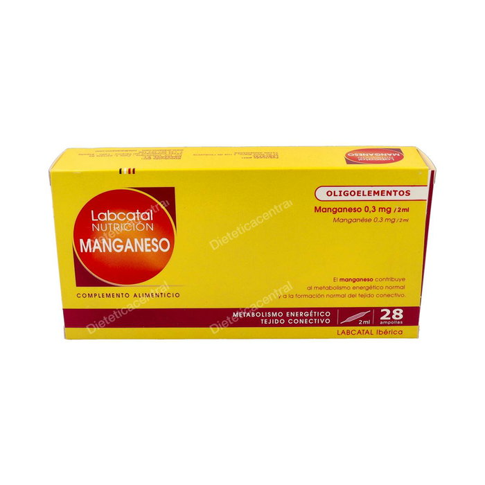 Labcatal 10 Manganèse 28 ampoules