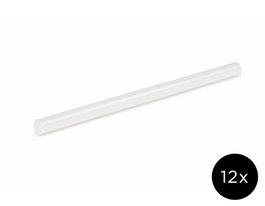 Innspiro Pack de 12 barres de colle silicone thermofusible 0,7 x 10 cm