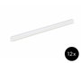Innspiro Pack de 12 barres de colle silicone thermofusible 0,7 x 10 cm
