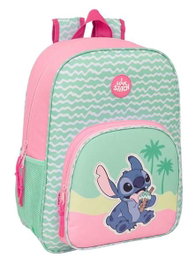Safta Sac à dos Stitch Ice Cream Adaptable au chariot, 33 x 42 x 14 cm, à partir de 3 ans