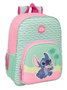 Safta Sac à dos Stitch Ice Cream Adaptable au chariot, 33 x 42 x 14 cm, à partir de 3 ans