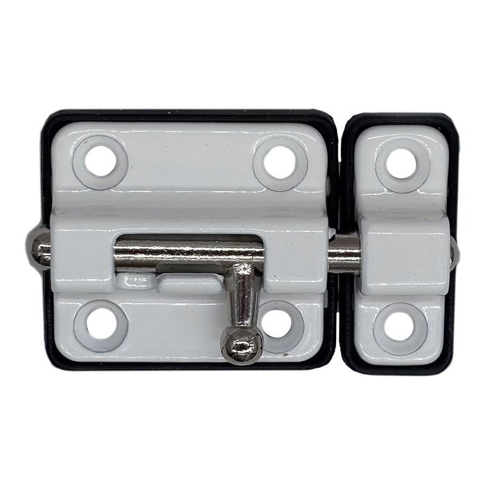 Loquet de porte EDM 85519 Blanc 35 mm Loquet de porte EDM 85519 Blanc 35 mm