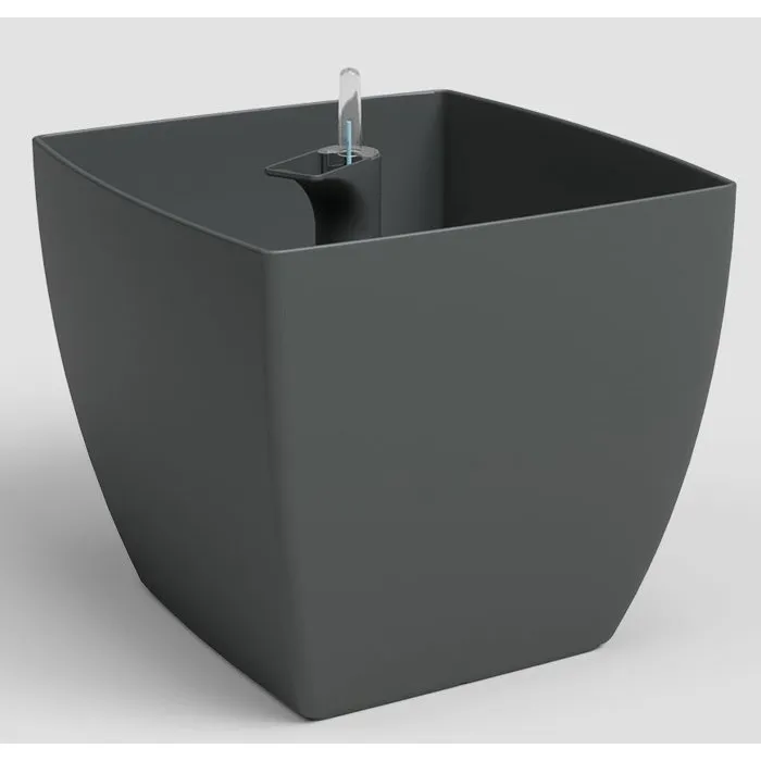Artevasi Pot de fleurs avec pieds Siena SWS 30 MA, pour intérieur et extérieur, en plastique résistant aux UV, Ø30 x H27 cm (17,5 L), couleur gris anthracite Artevasi Pot de fleurs avec pieds Siena SWS 30 MA, pour intérieur et extérieur, en plastique résistant aux UV, Ø30 x H27 cm (17,5 L), couleur gris anthracite