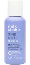 Milk Shake Silver Shine Shampooing neutralisant les reflets jaunes - 50 ml