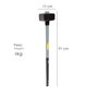 WOLFPACK LINEA PROFESIONAL Maza avec manche en fibre de verre, 4 kg