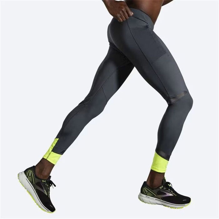 Leggings de sport pour homme Brooks Run Visible Noir (S) Leggings de sport pour homme Brooks Run Visible Noir (S)
