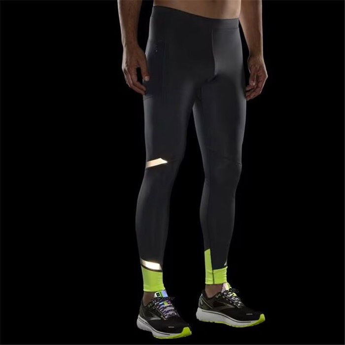 Leggings de sport pour homme Brooks Run Visible Noir (S) Leggings de sport pour homme Brooks Run Visible Noir (S)