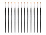 Innspiro Boîte de 12 pinceaux langue de chat n°02 synthétiques