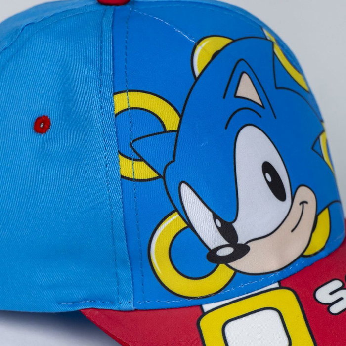 Cerdá Casquette enfant Sonic - Bleu - 53 cm Cerdá Casquette enfant Sonic - Bleu - 53 cm