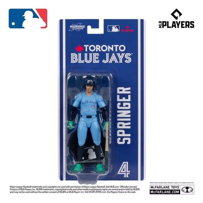 McFarlane Toys MLB SportsPicks George Springer (Toronto Blue Jays) 15 cm McFarlane Toys MLB SportsPicks George Springer (Toronto Blue Jays) 15 cm