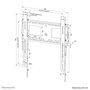 Neomounts WL30-750BL14 Support Mural Fixe pour Écran TV / Vidéo 32 à 75 Pouces (100 kg, VESA 100x100 à 400x400) - Noir