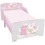 Fun House Lit enfant Peppa Pig avec sommier à lattes 140 x 70 cm - Collection FUN HOUSE PEPPA PIG - Modèle 713497 - Pour transition du lit bébé