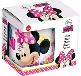 Safta Tasse grande Minnie Mouse 'Naive' 325 ml - Tasse à thé et café 11,7 x 10 x 8,7 cm - Enfant à partir de 3 ans